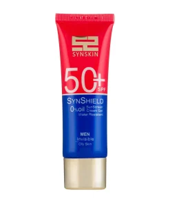 کرم-ژل ضدآفتاب بدون چربی Spf50+ مناسب پوست چرب مردانه ساین اسکین